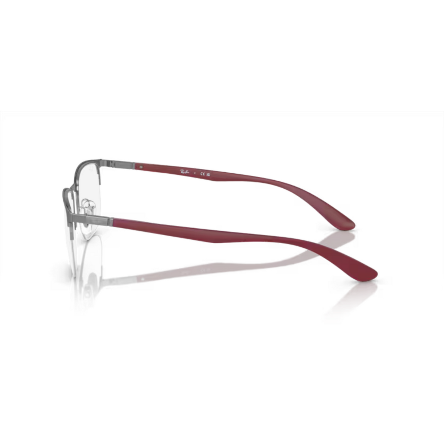Ray-Ban RB6513 unisex metal optical frame with a lightweight full-rim design and premium craftsmanship for prescription eyewear. Side View 