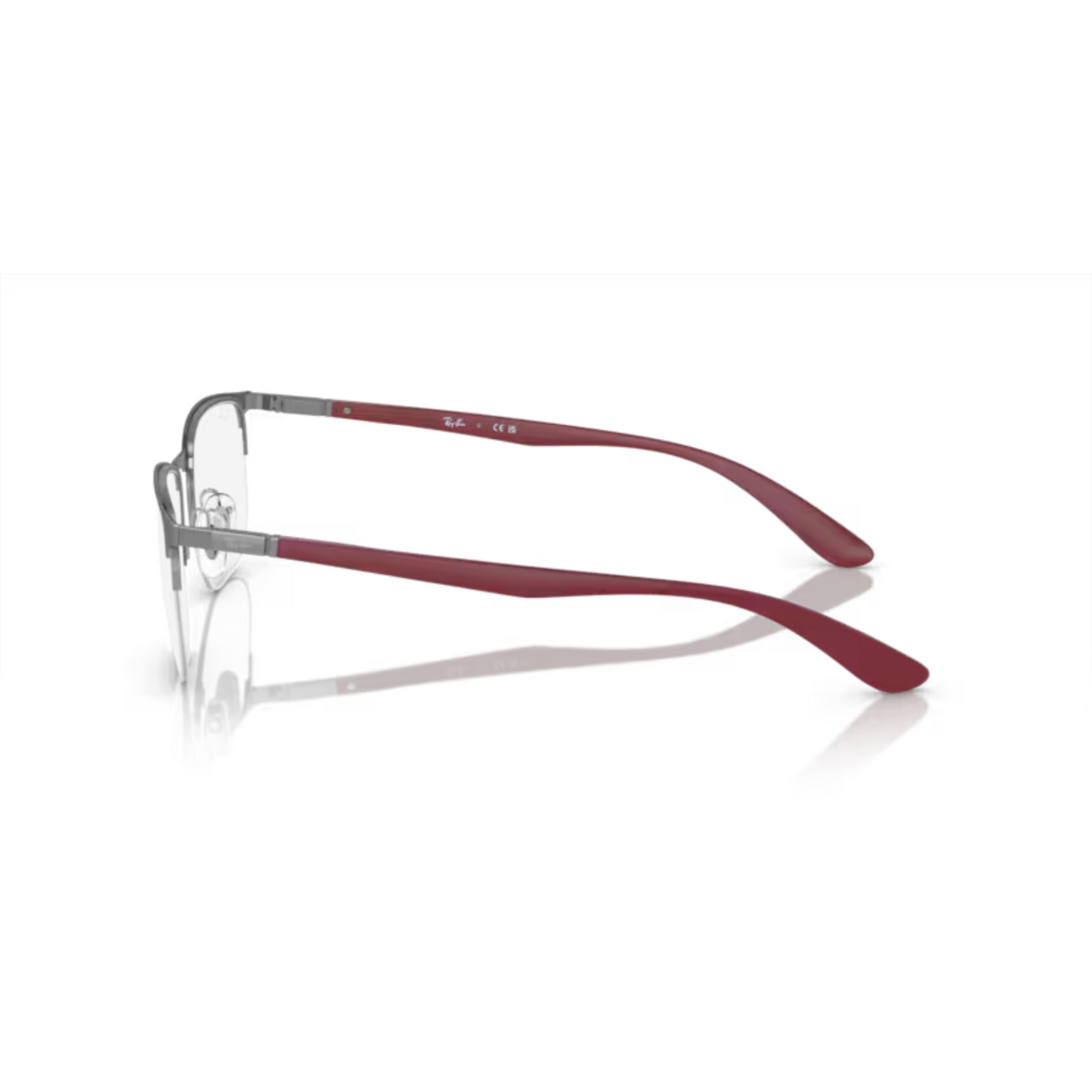 Ray-Ban RB6513 unisex metal optical frame with a lightweight full-rim design and premium craftsmanship for prescription eyewear. Side View 