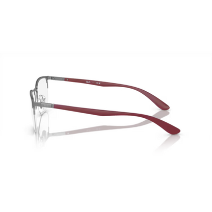 Ray-Ban RB6513 unisex metal optical frame with a lightweight full-rim design and premium craftsmanship for prescription eyewear. Side View 