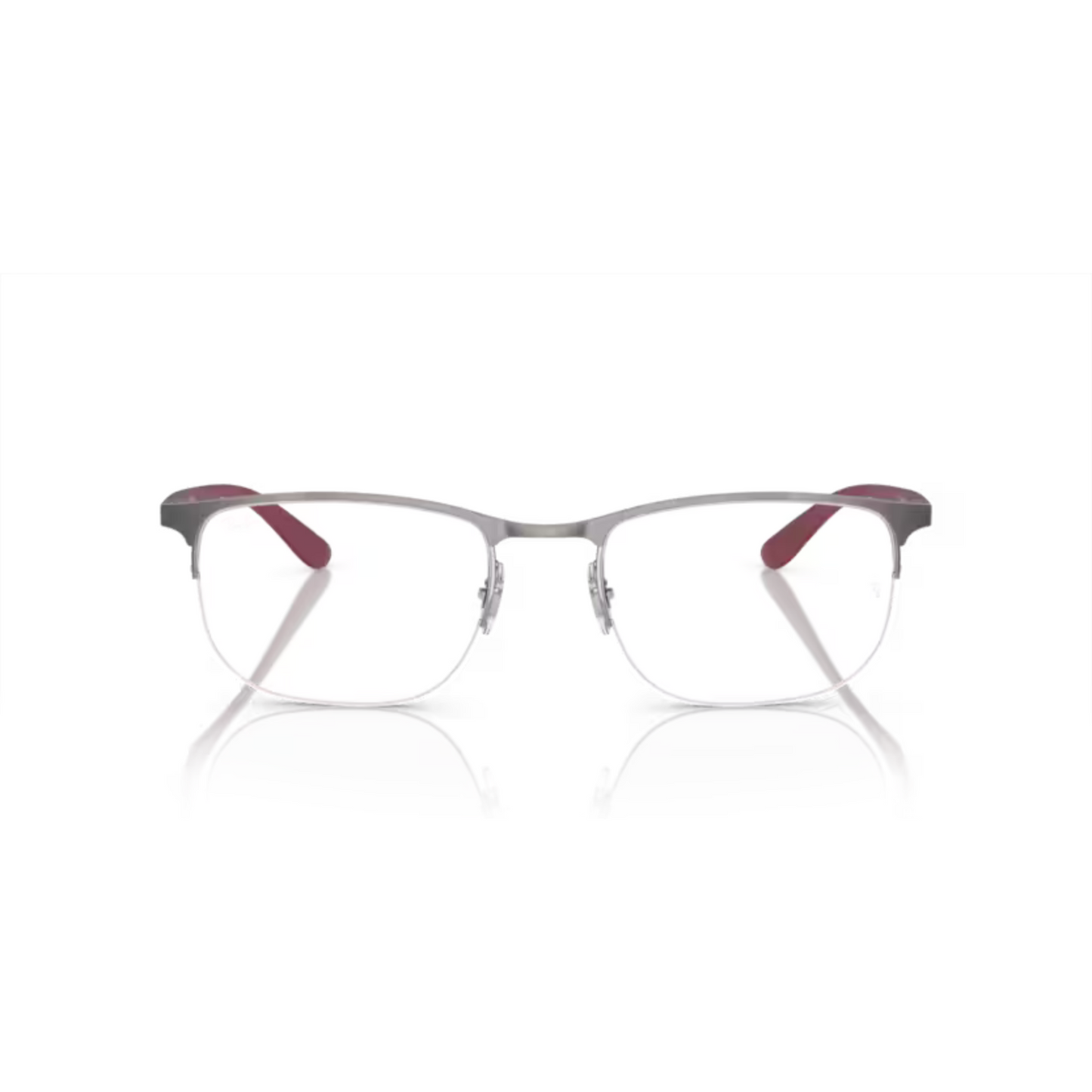 Ray-Ban RB6513 unisex metal optical frame with a lightweight full-rim design and premium craftsmanship for prescription eyewear. Front View 