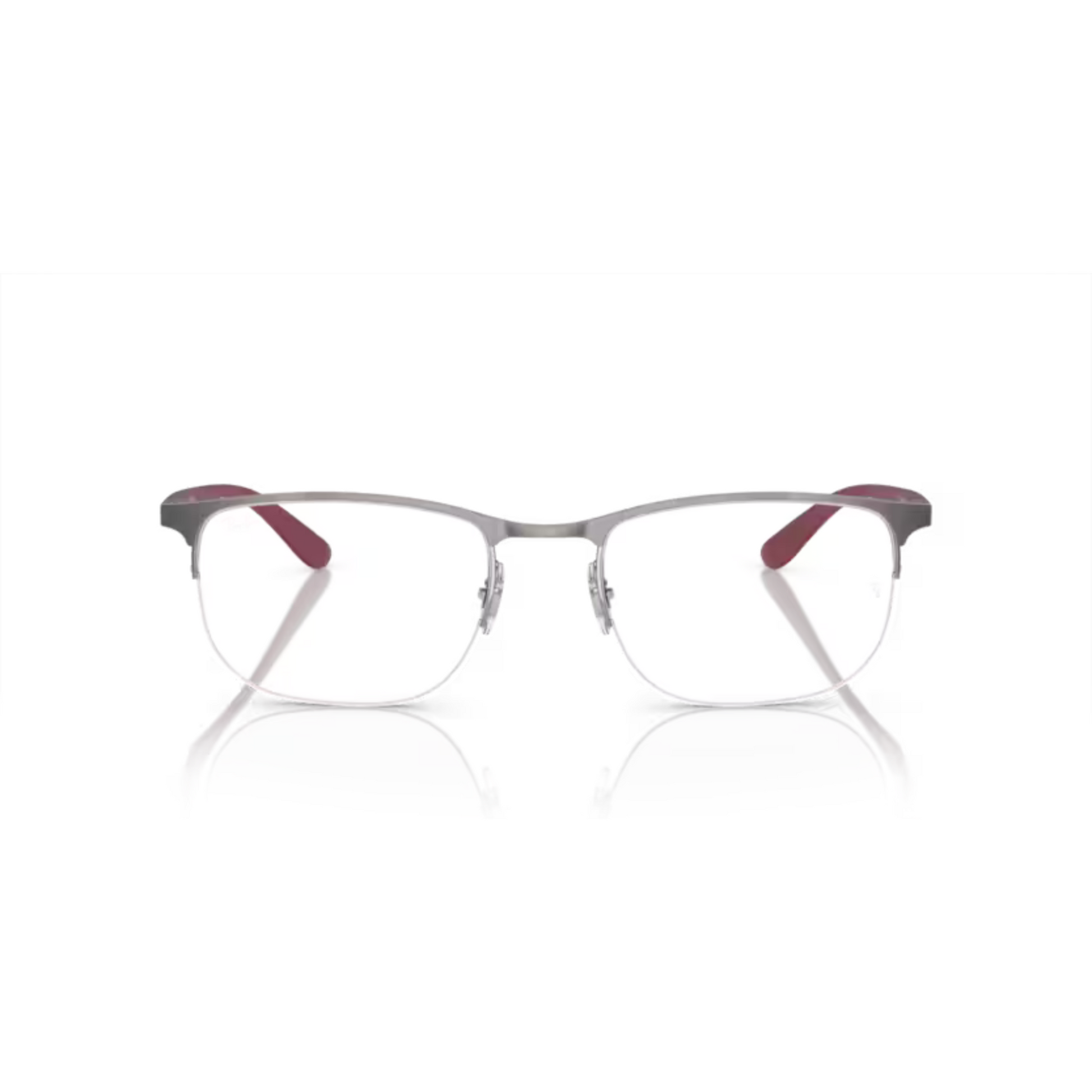 Ray-Ban RB6513 unisex metal optical frame with a lightweight full-rim design and premium craftsmanship for prescription eyewear. Front View 
