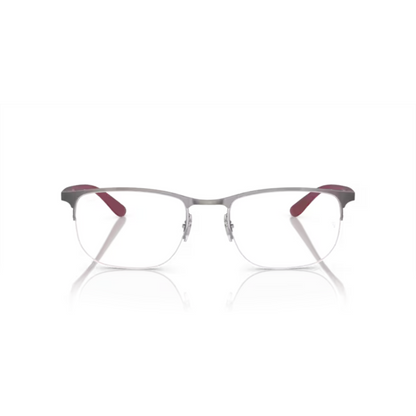 Ray-Ban RB6513 unisex metal optical frame with a lightweight full-rim design and premium craftsmanship for prescription eyewear. Front View 