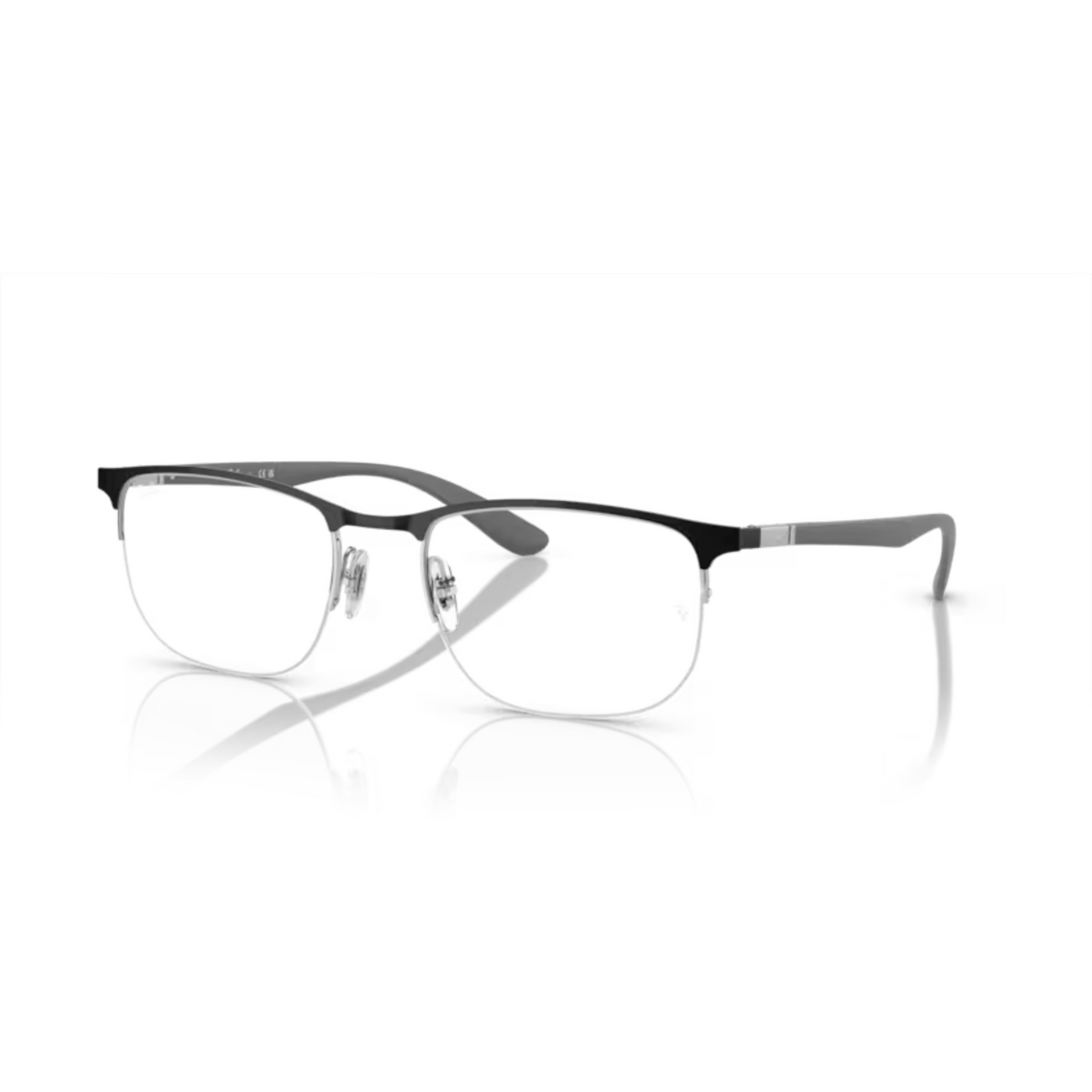 Ray-Ban RB6513 unisex metal optical frame with a lightweight full-rim design and premium craftsmanship for prescription eyewear. Angle View 