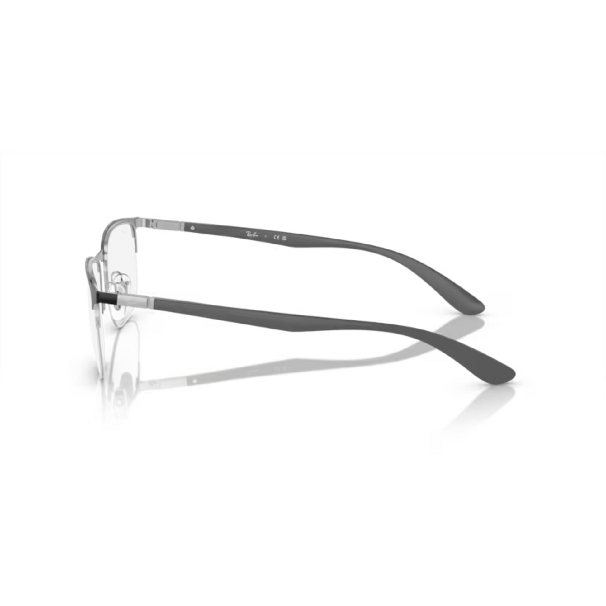 Ray-Ban RB6513 unisex metal optical frame with a lightweight full-rim design and premium craftsmanship for prescription eyewear. Side View 
