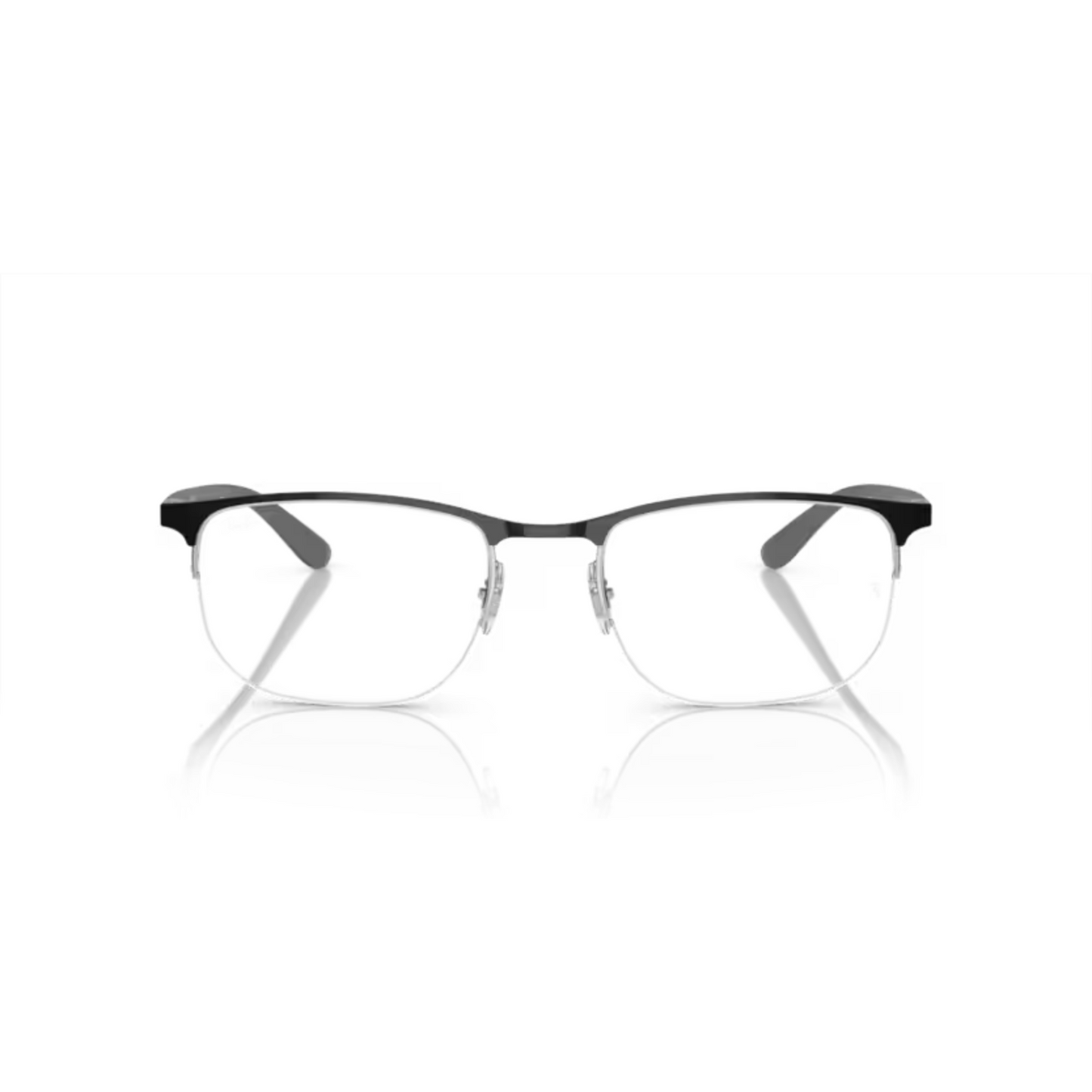 Ray-Ban RB6513 unisex metal optical frame with a lightweight full-rim design and premium craftsmanship for prescription eyewear. Front View 