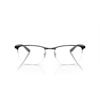 Ray-Ban RB6513 unisex metal optical frame with a lightweight full-rim design and premium craftsmanship for prescription eyewear. Front View 