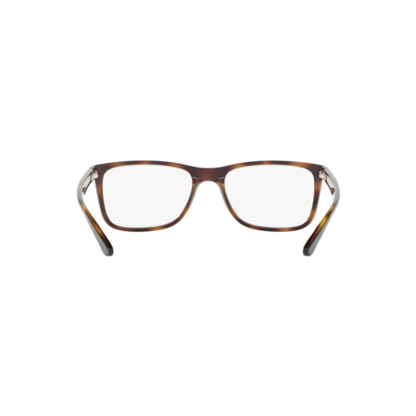 Ray-Ban RB7027I unisex acetate square optical frame hinge construction detail