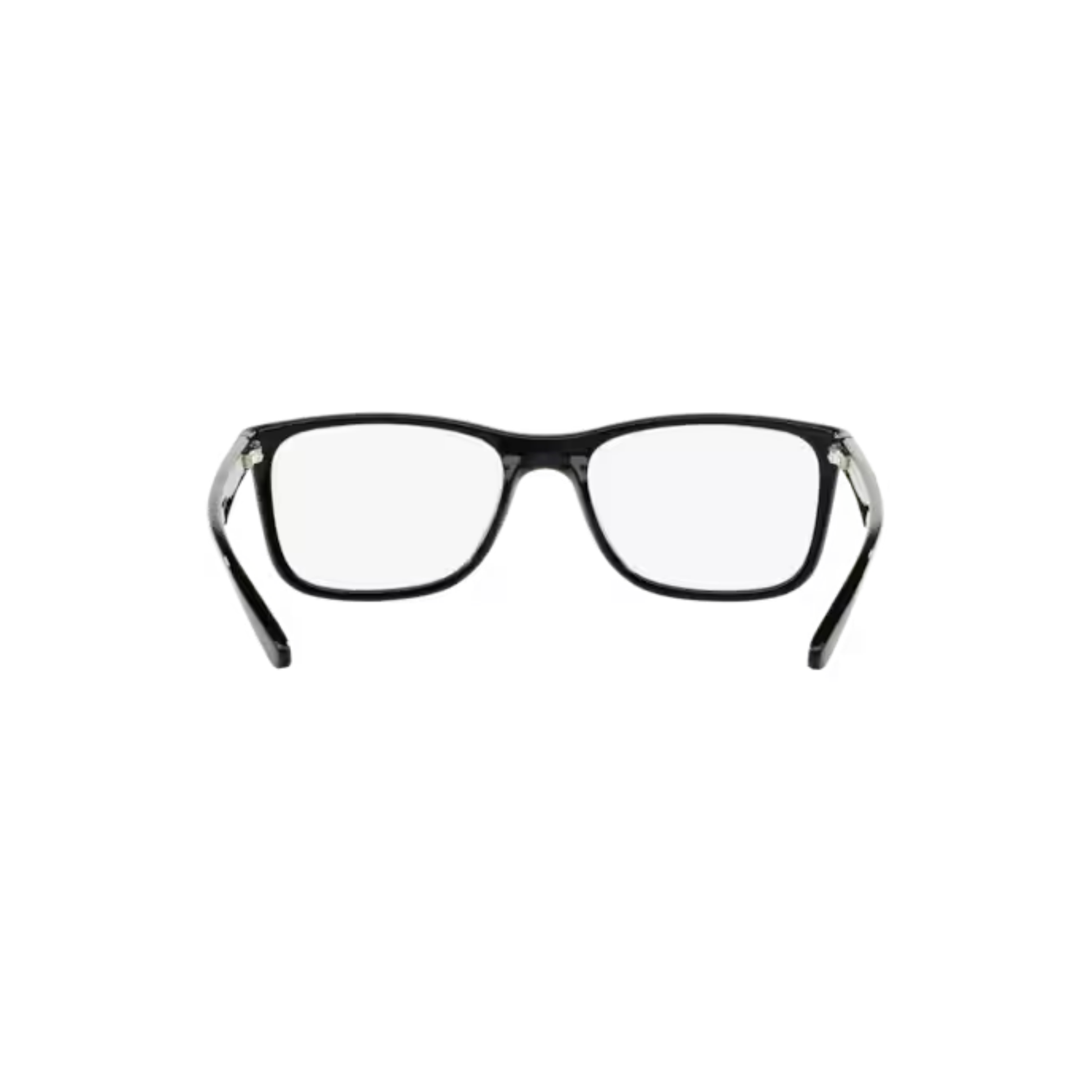 Ray-Ban RB7027I unisex acetate square optical frame hinge construction detail