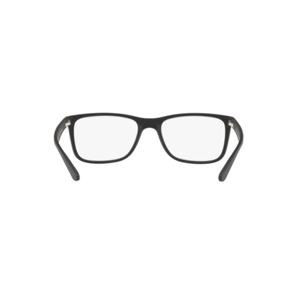Ray-Ban RB7027I unisex acetate square optical frame hinge construction detail