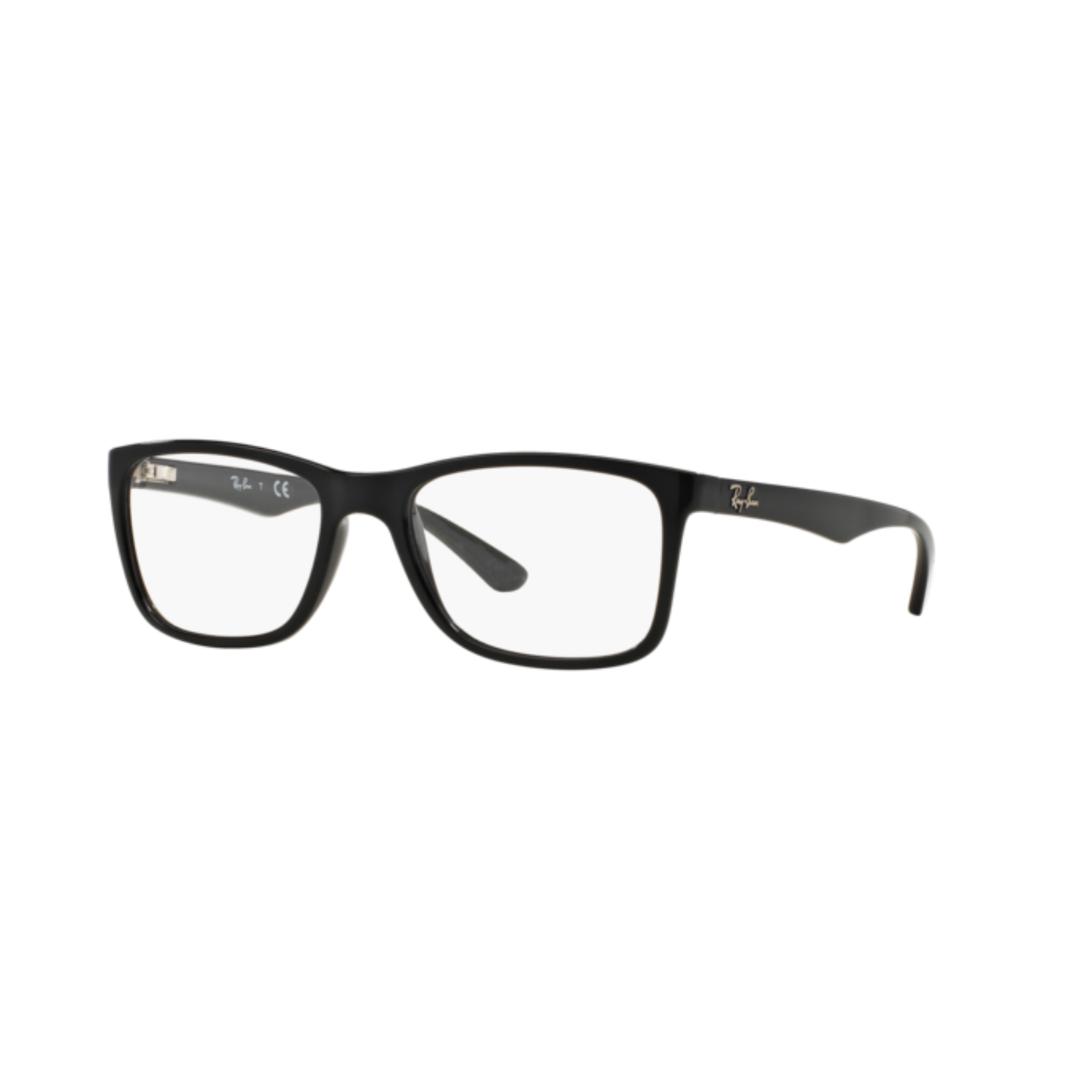 Ray-Ban RB7027I unisex acetate square full-rim optical frame three-quarter view
