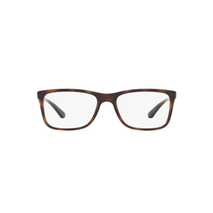 Ray-Ban RB7027I unisex acetate square full-rim optical frame front view