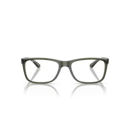 Ray-Ban RB7027I unisex acetate square full-rim optical frame front view