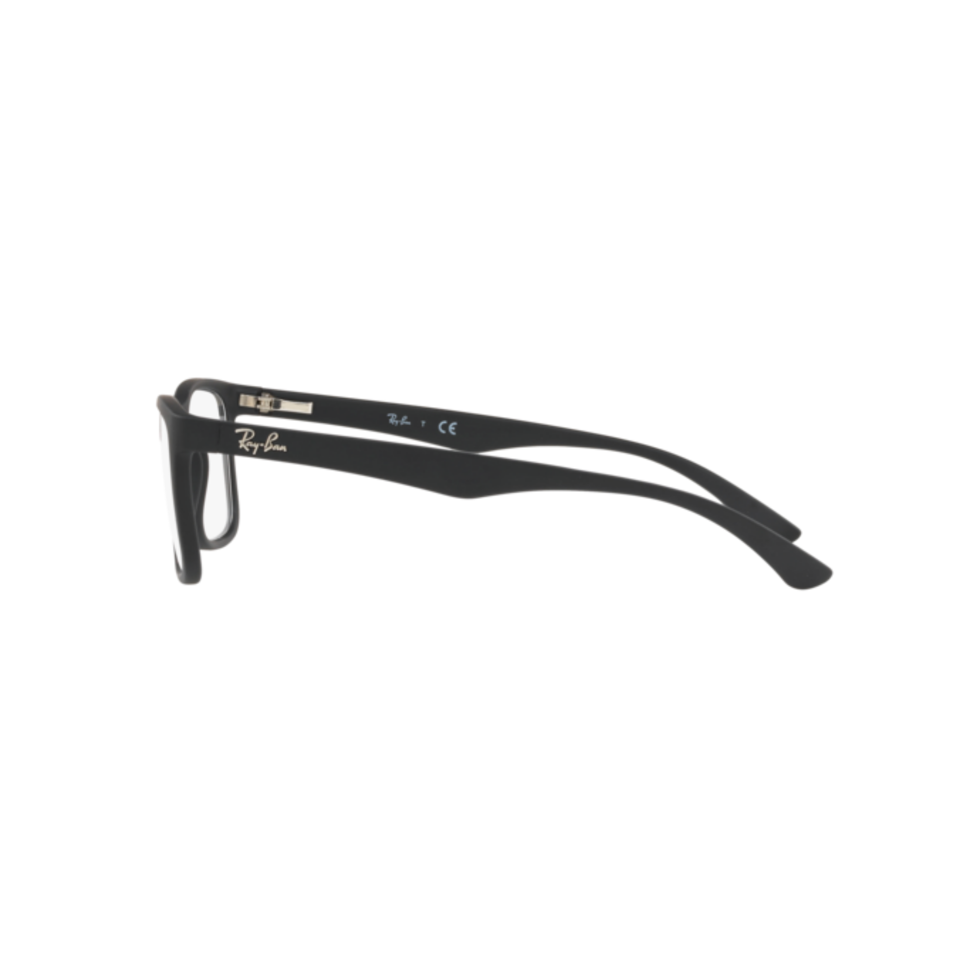 Ray-Ban RB7027I unisex acetate square optical frame side temple profile