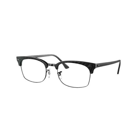 Ray-Ban RX3916VF unisex acetate rectangle Clubmaster optical frame three quarter view