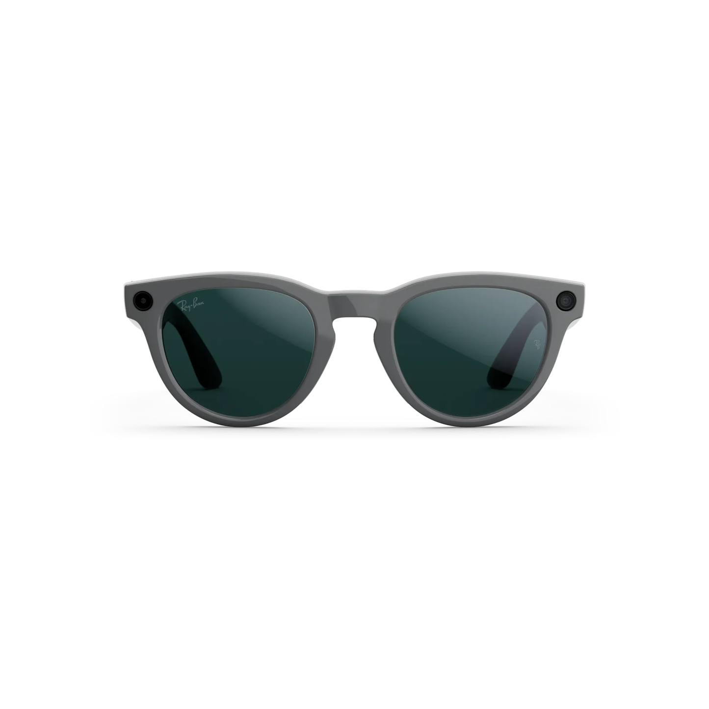 ShinyAsteroidGrey6702CE Ray-Ban Meta Headliner Gen 2 RW4013 unisex smart sunglasses with AI camera, open-ear audio, and round Wayfarer-inspired frame