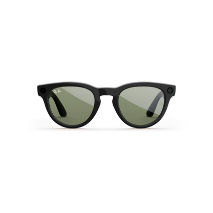 ShinyBlack60171 Ray-Ban Meta Headliner Gen 2 RW4013 unisex smart sunglasses with AI camera, open-ear audio, and round Wayfarer-inspired frame