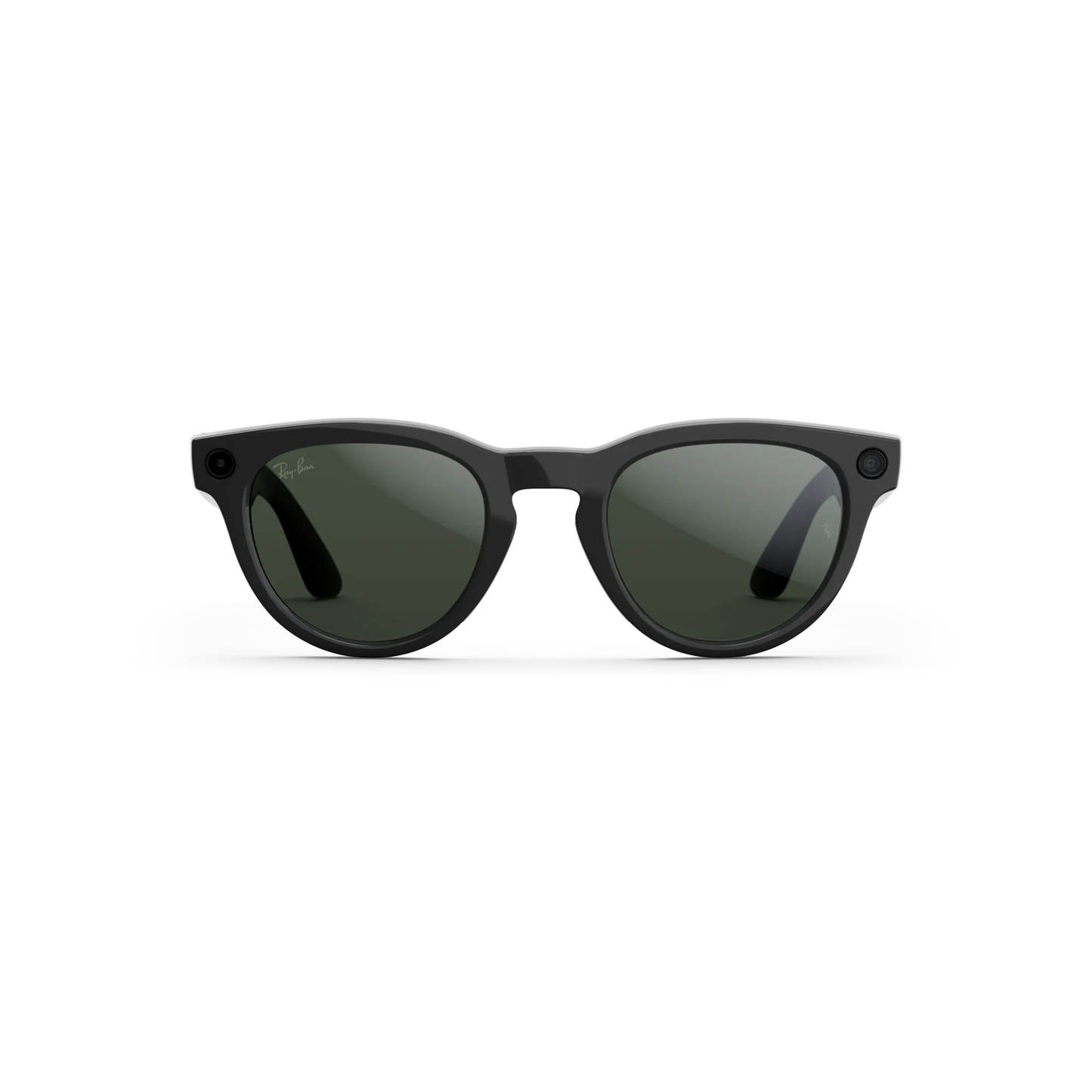 HeadlinerShinyBlack601/1M Ray-Ban Meta Headliner Gen 2 RW4013 unisex smart sunglasses with AI camera, open-ear audio, and round Wayfarer-inspired frame