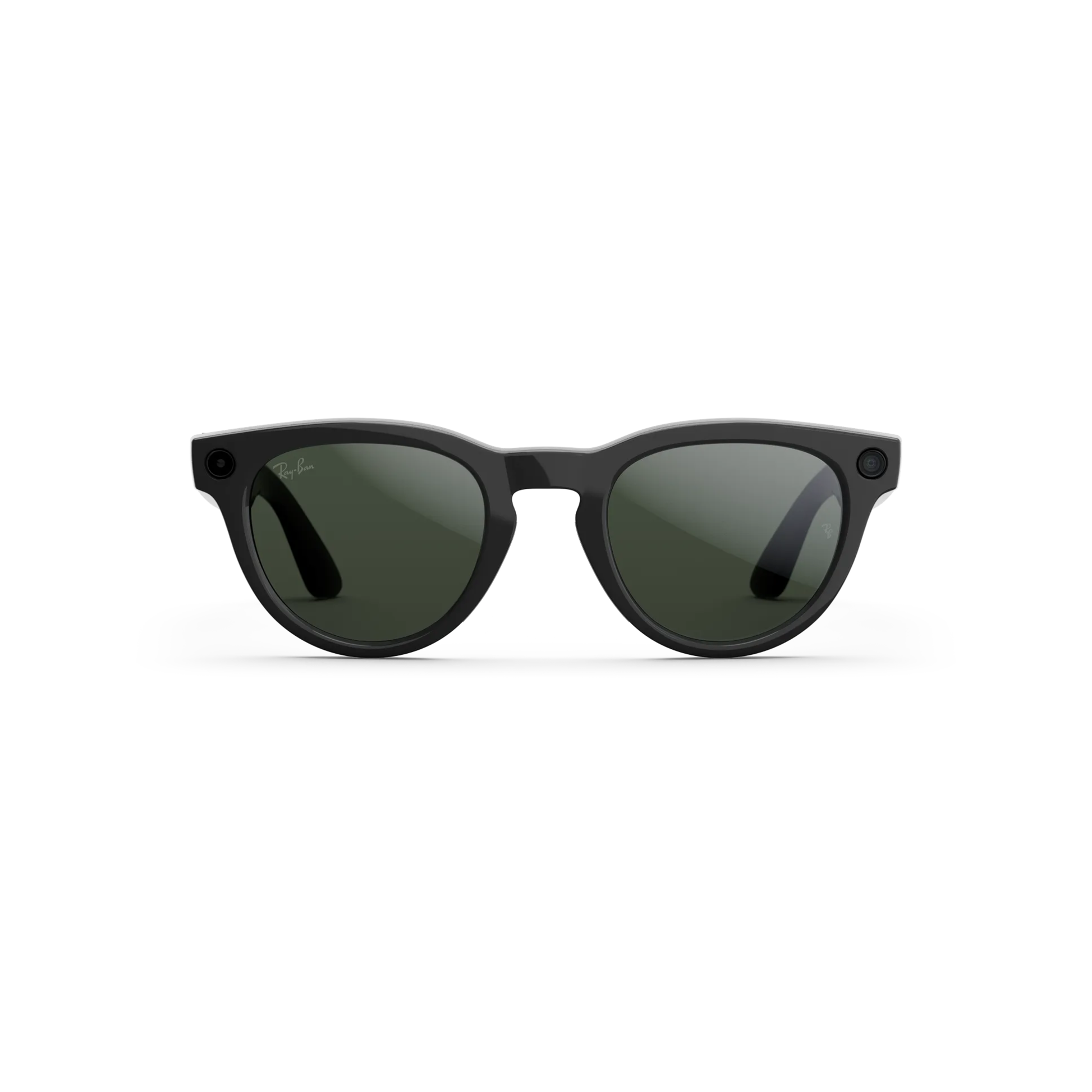 HeadlinerShinyBlack601/1M Ray-Ban Meta Headliner Gen 2 RW4013 unisex smart sunglasses with AI camera, open-ear audio, and round Wayfarer-inspired frame