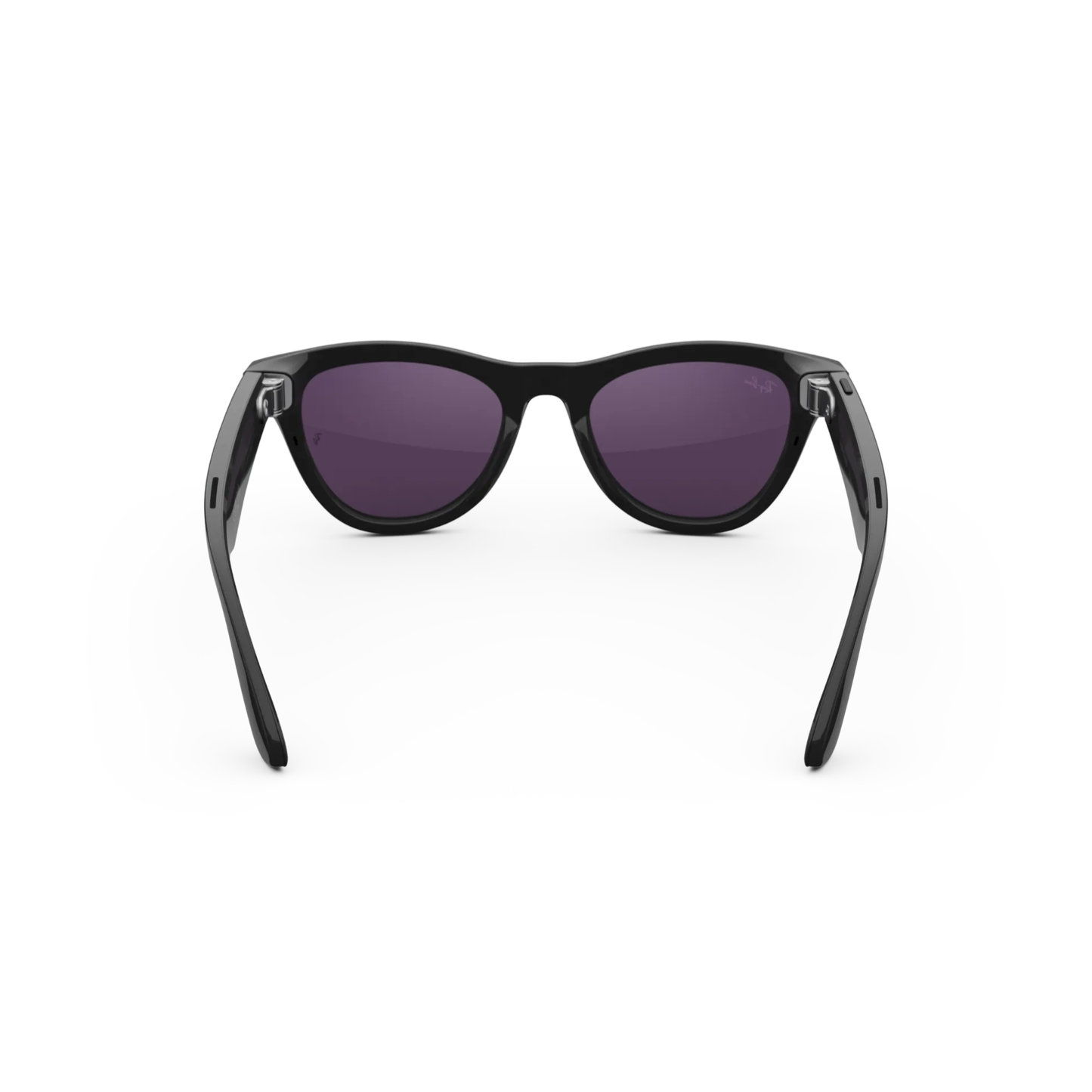 ShinyBlack/601CH Ray-Ban Meta Skyler RW4014 Gen 2 smart sunglasses with lightweight cat-eye inspired frame and Meta AI technology