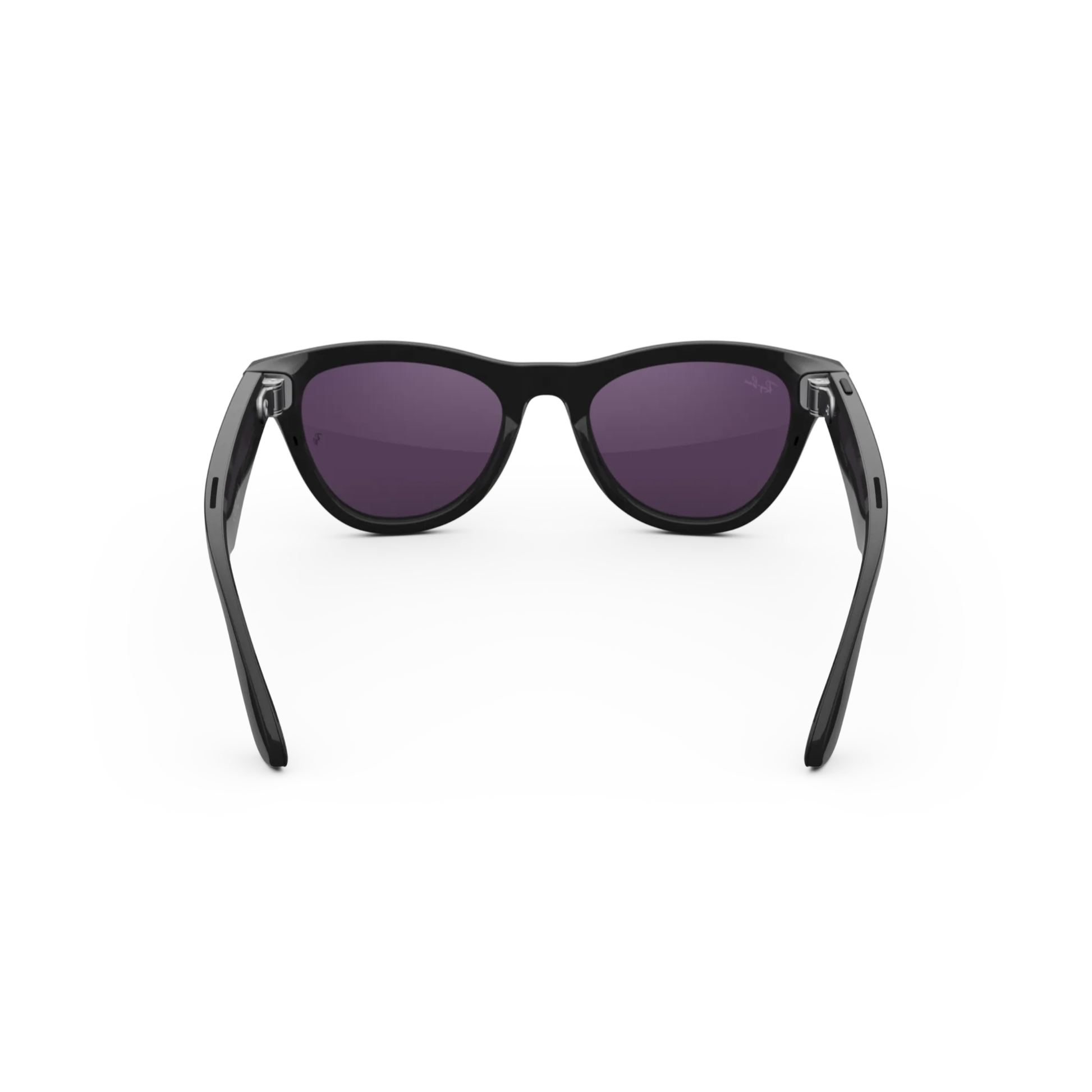 ShinyBlack/601CH Ray-Ban Meta Skyler RW4014 Gen 2 smart sunglasses with lightweight cat-eye inspired frame and Meta AI technology