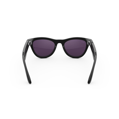 ShinyBlack/601CH Ray-Ban Meta Skyler RW4014 Gen 2 smart sunglasses with lightweight cat-eye inspired frame and Meta AI technology