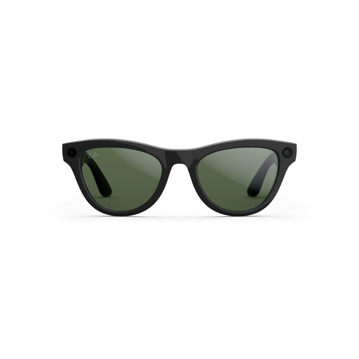 ShinyBlack601/1M Ray-Ban Meta Skyler RW4014 Gen 2 smart sunglasses with lightweight cat-eye inspired frame and Meta AI technology