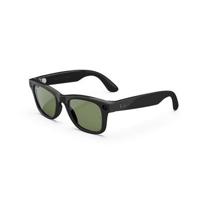 ShinyBlack601/71  Ray-Ban Meta Wayfarer Gen 2 RW4012 smart sunglasses with classic frame and AI smart features