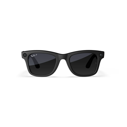 MatteBlack601ST3  Ray-Ban Meta Wayfarer Gen 2 RW4012 smart sunglasses with classic frame and AI smart features