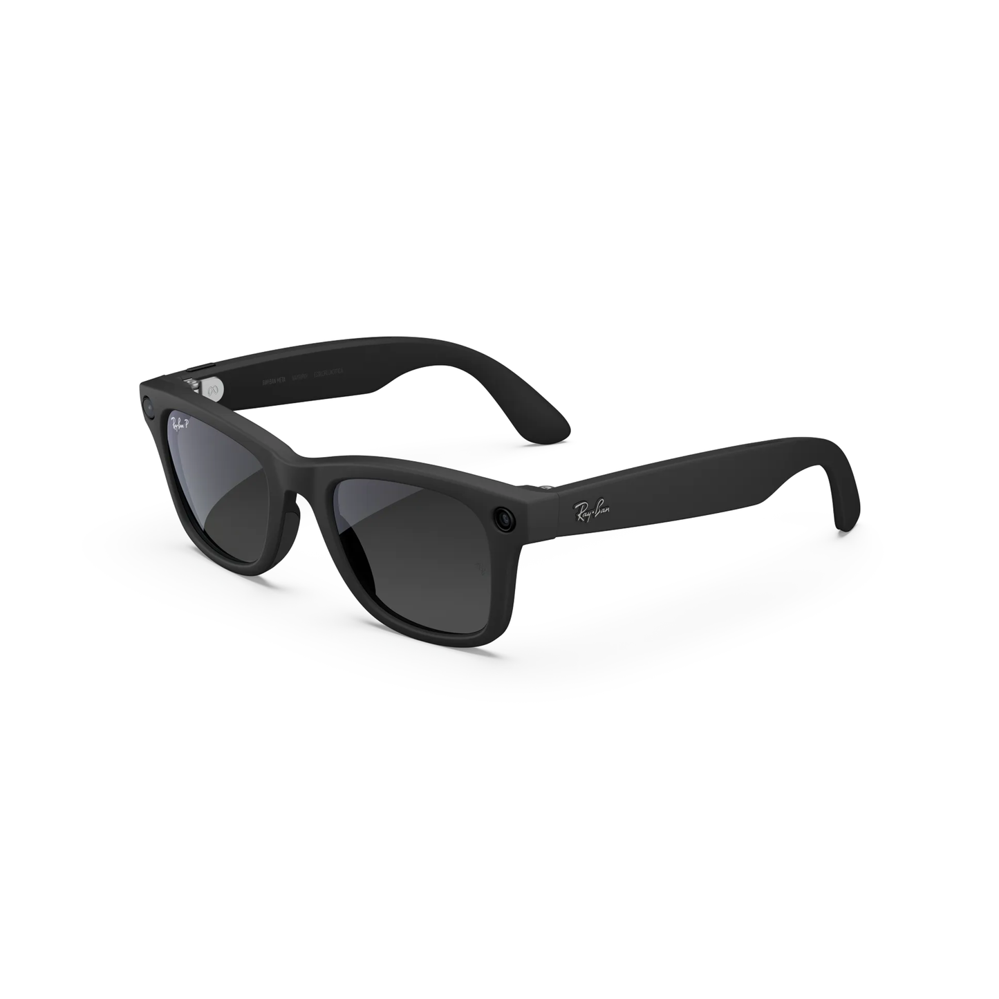 MatteBlack601ST3  Ray-Ban Meta Wayfarer Gen 2 RW4012 smart sunglasses with classic frame and AI smart features