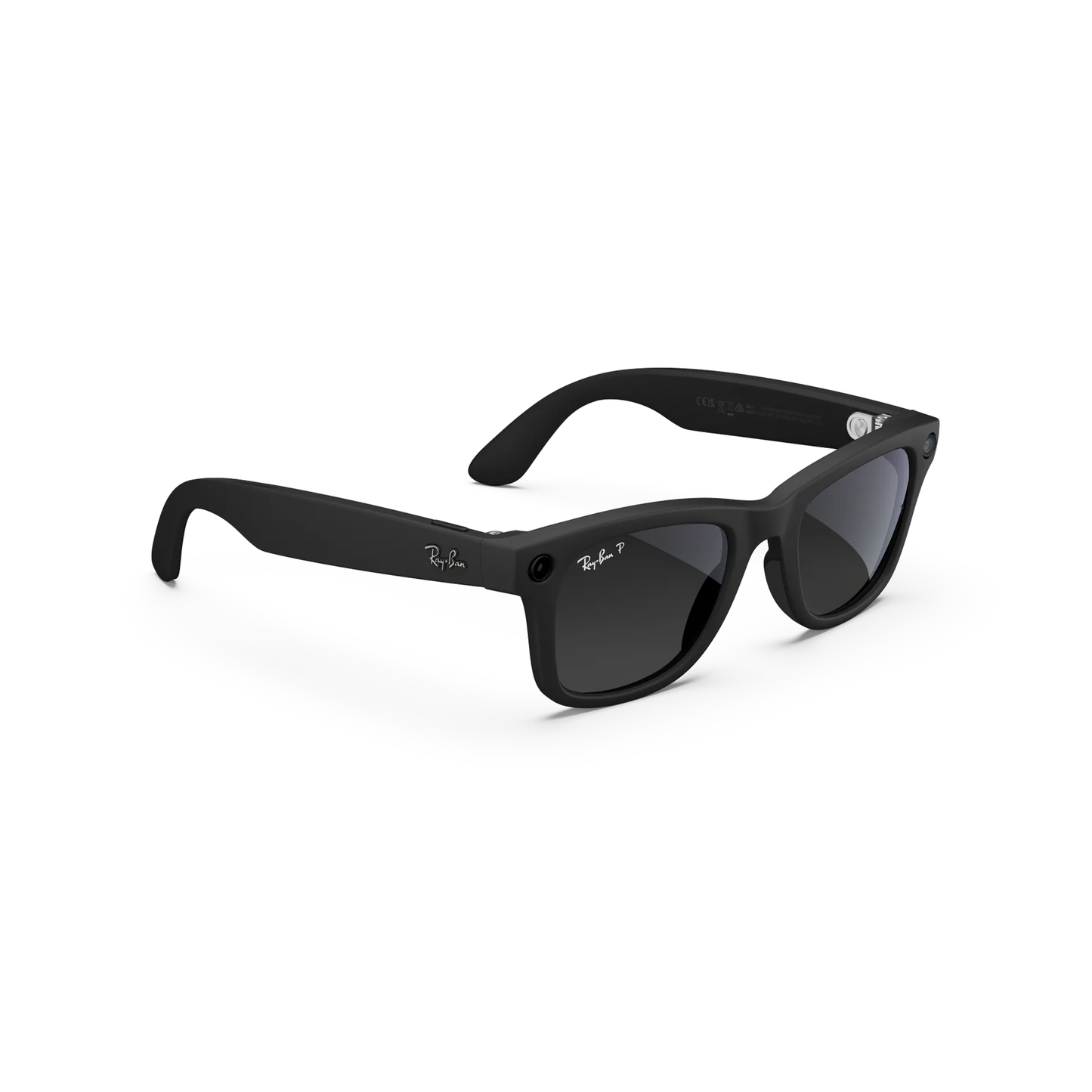 MatteBlack601ST3  Ray-Ban Meta Wayfarer Gen 2 RW4012 smart sunglasses with classic frame and AI smart features
