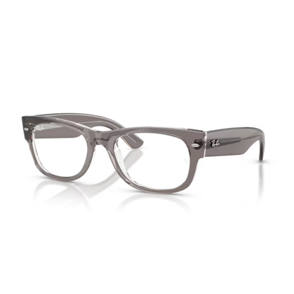 TransparentGrey8111 Ray-Ban RB0832V Mega Wayfarer II eyeglasses