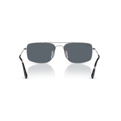 004/R5 Silver Ray-Ban RB3779 Explorer 3 sunglasses