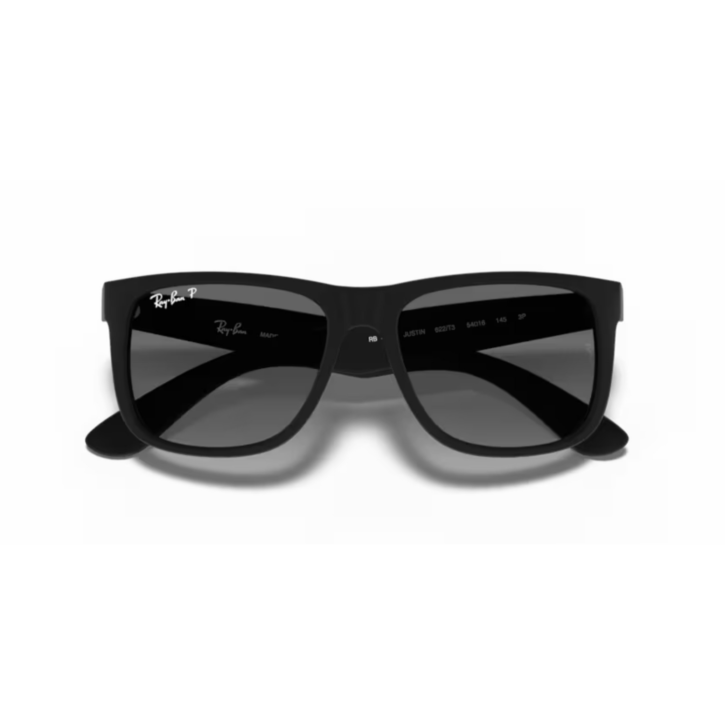 RubberBlack622/T3 Ray-Ban RB4165 Justin sunglasses