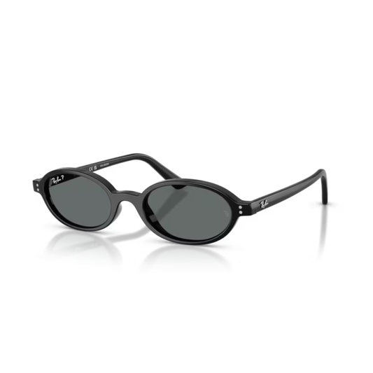 667781Black Ray-Ban RB4472 oval sunglasses women