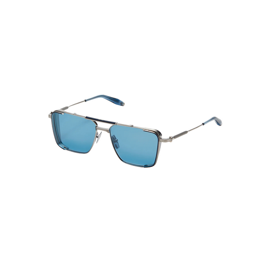 Silver/Blue