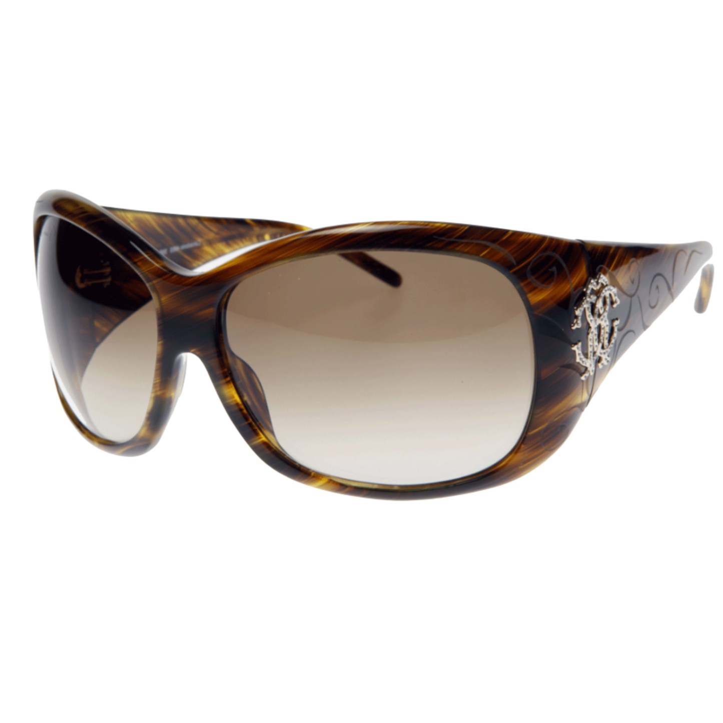 Roberto Cavalli RC466S women's acetate cat-eye sunglasses with a premium full-rim designer frame.