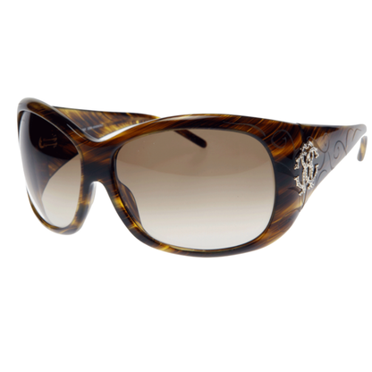 Roberto Cavalli RC466S women's acetate cat-eye sunglasses with a premium full-rim designer frame.