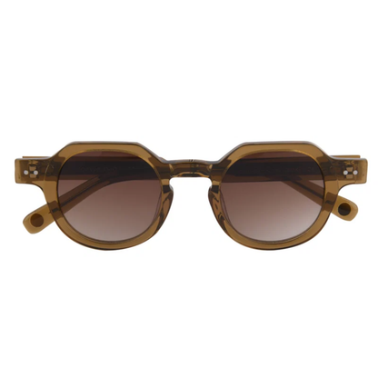 Rosvin Bugs Drake unisex round acetate sunglasses with premium full-rim construction and luxury styling.