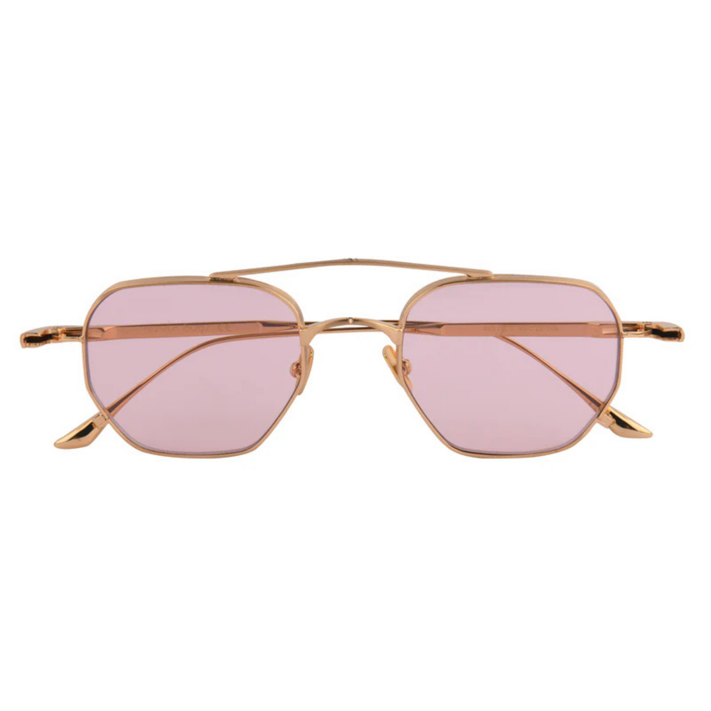 Rosvin Bugs Fig unisex metal navigator sunglasses with premium full-rim construction and luxury styling.