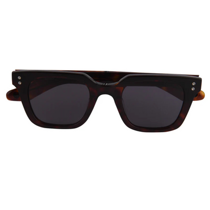 Rosvin Bugs Hausmann unisex acetate square sunglasses featuring premium craftsmanship and UV-protective lenses.