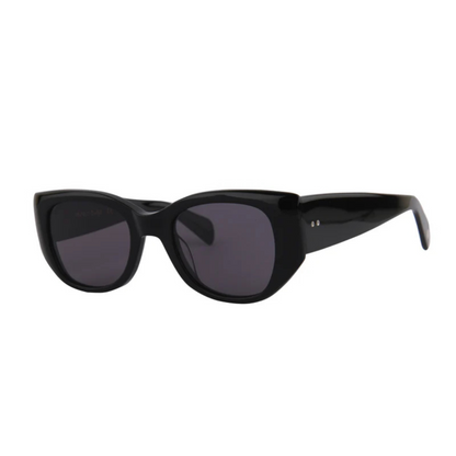 Rosvin Bugs Natalie women's cat eye acetate sunglasses featuring premium craftsmanship and elegant designer styling.