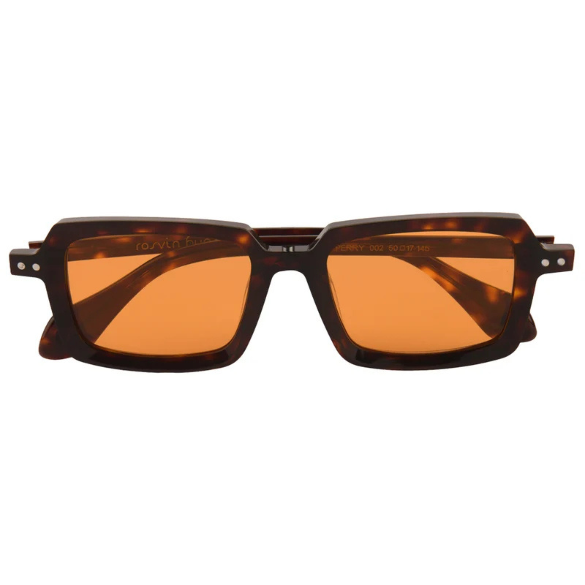 Rosvin Bugs Perry unisex rectangle acetate sunglasses featuring premium craftsmanship and UV-protective lenses.