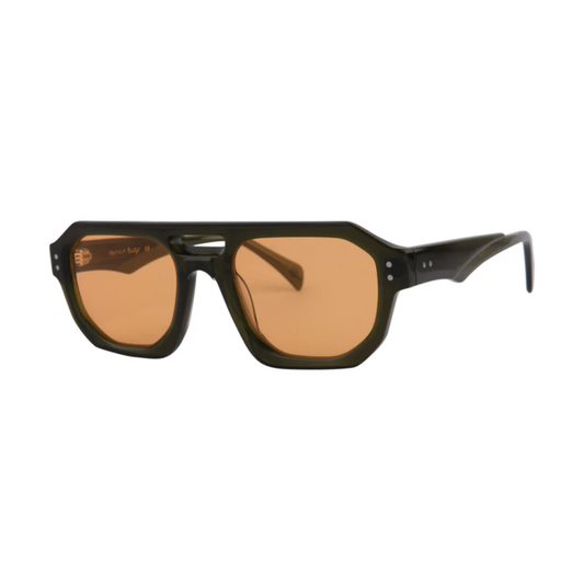 Rosvin Bugs Rawling men's square acetate sunglasses featuring premium craftsmanship, full-rim construction and UV protection.