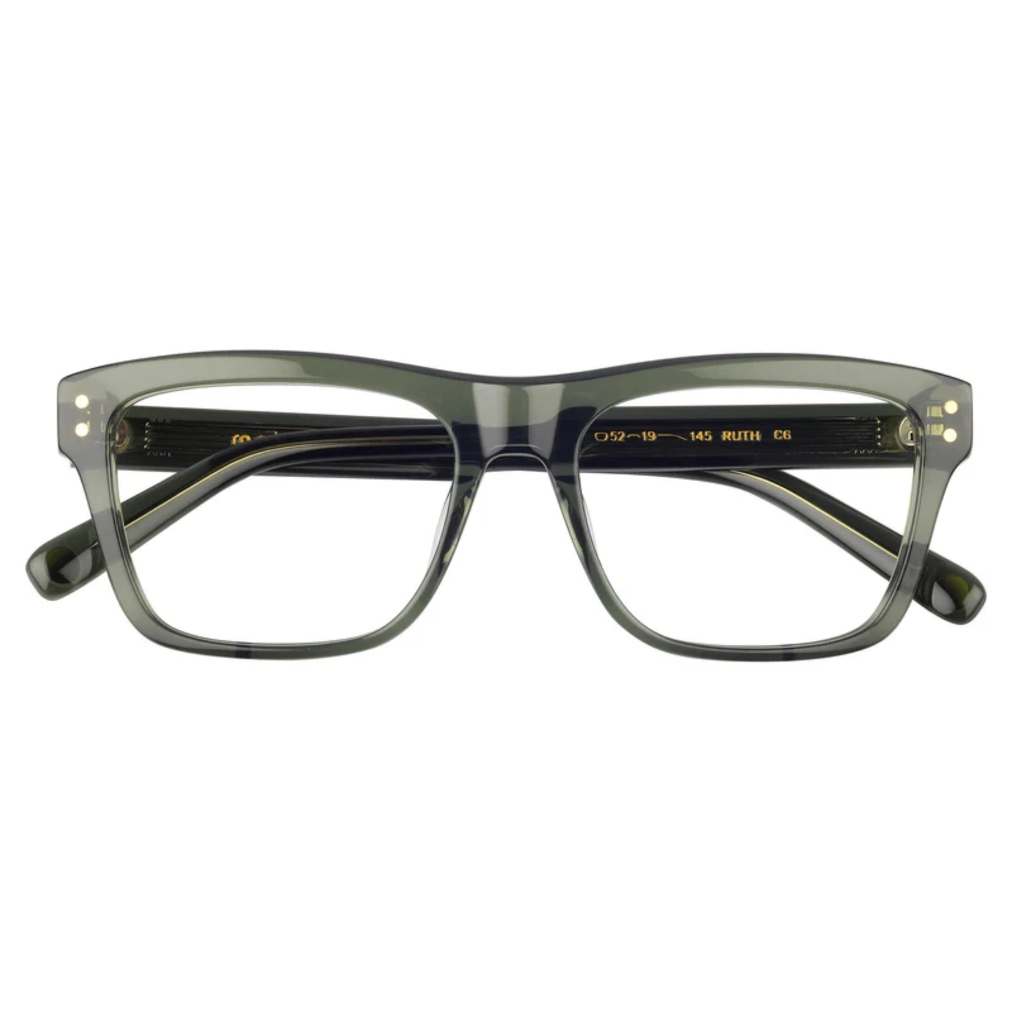 Ruth Rosvin Bugs Unisex Acetate Eyeglass Frame for Men and Women