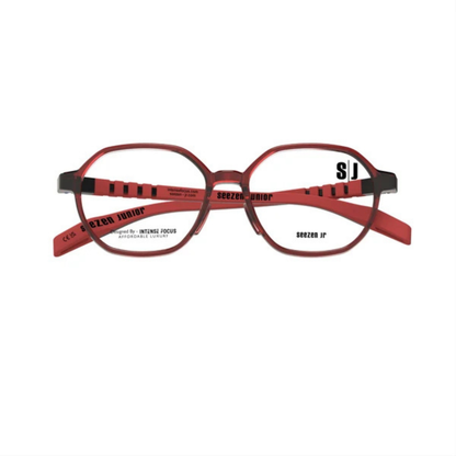 Seezen Glam Junior 03 kids TR90 round full frame eyeglasses front view