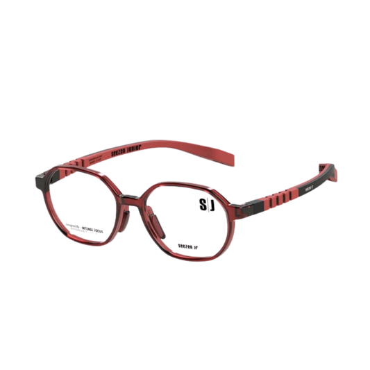 Seezen Glam Junior 03 kids TR90 round full frame three quarter view
