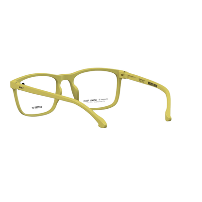 Seezen Jr Flex-Junior 01 kids acetate square optical frame hinge detail