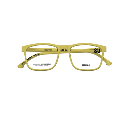 Seezen Jr Flex-Junior 01 kids acetate square full-rim optical frame front view