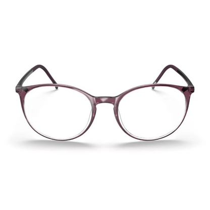 Silhouette Illusion 2936 women's titanium optical frame featuring an ultra-lightweight luxury design.