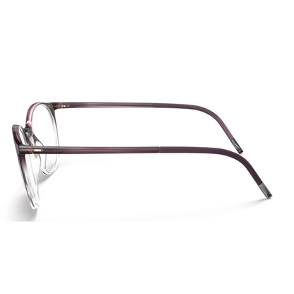 Silhouette Illusion 2936 women's titanium optical frame featuring an ultra-lightweight luxury design.